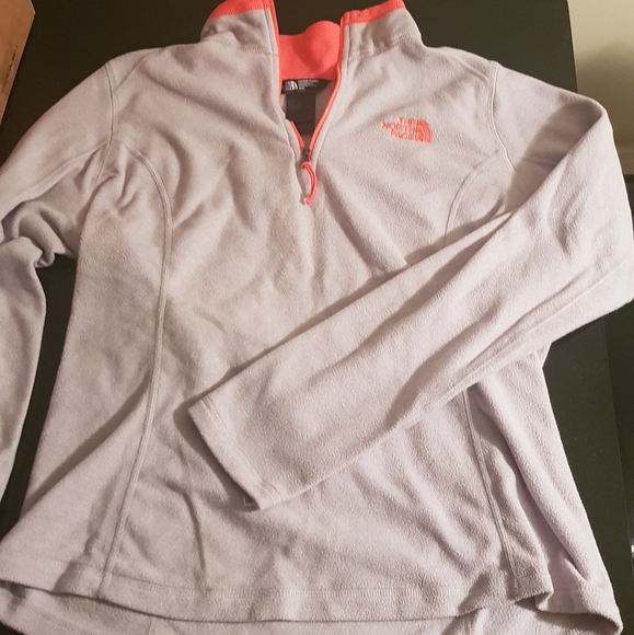 North Face fleece grey and pink - Picture 2 of 6